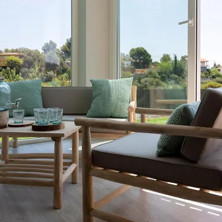 Villa Chillout House With Heated Pool 29 C Sea & Mountain View Santa Susanna